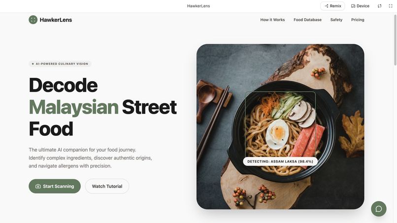 HawkerLens – screenshot 1
