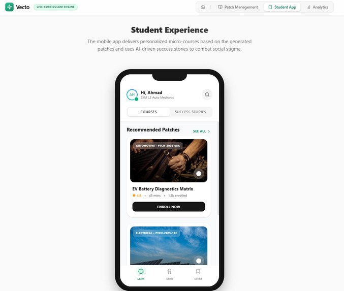 VECTOLEARN – screenshot 1