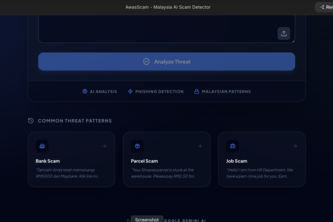 AwasScam – Malaysia AI Scam Detector