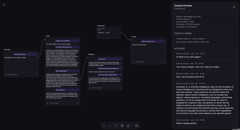 BranchLM – screenshot 1