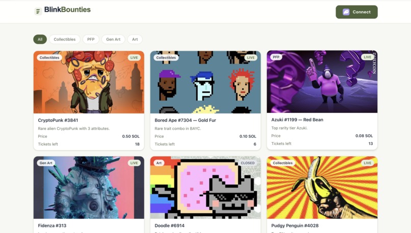 BlinkBounties – screenshot 2