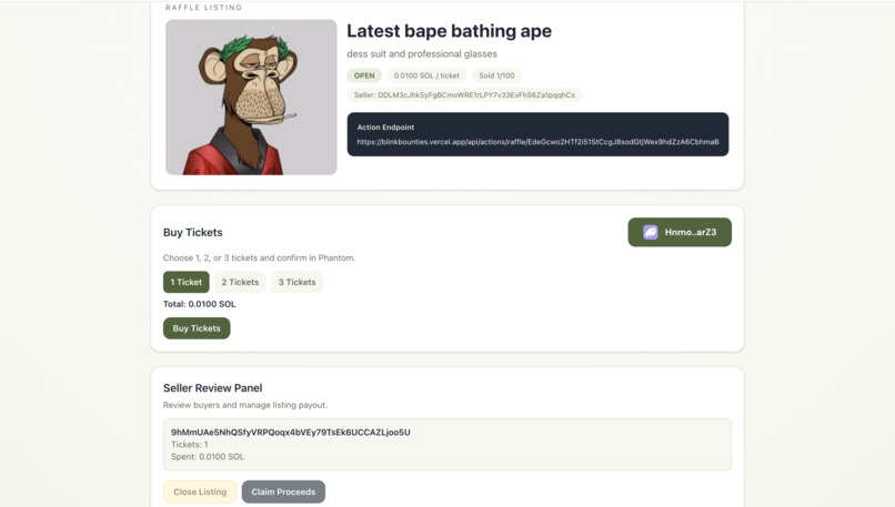 BlinkBounties – screenshot 4
