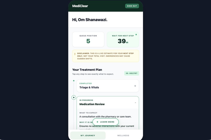 MediClear – screenshot 1