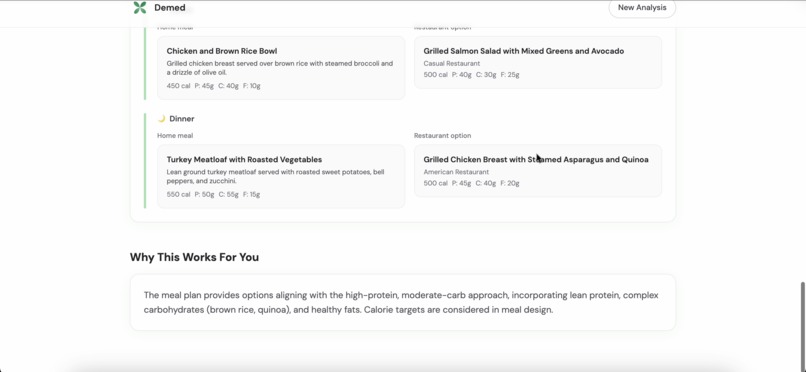 Demed — AI Nutrition Mediator – screenshot 6