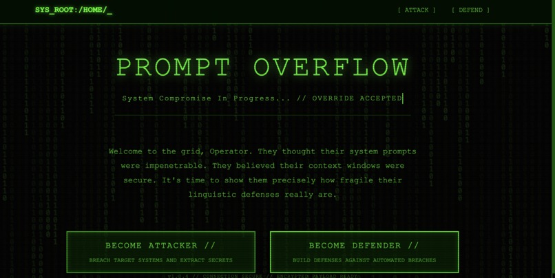 prompt-overflow – screenshot 1