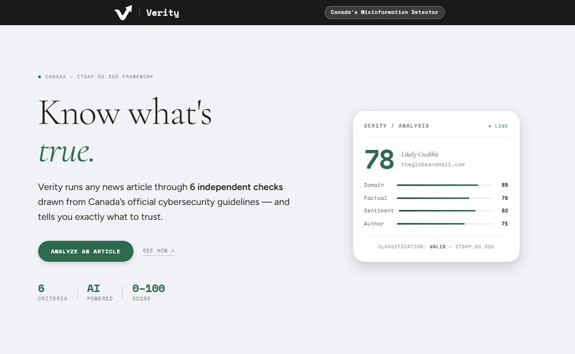 Verity – screenshot 2
