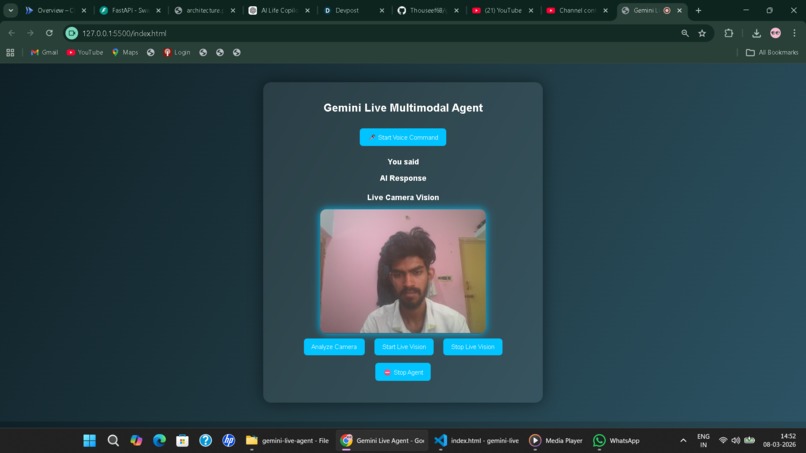 Gemini Live Multimodal Agent – screenshot 4