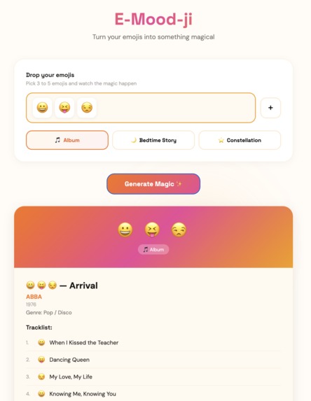 E-Mood-Ji – screenshot 1