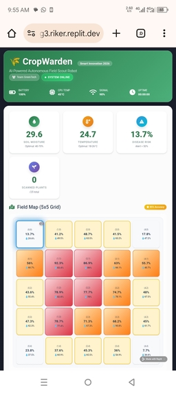 CropWarden: AI-Powered Autonomous Field Scout Robot – screenshot 4