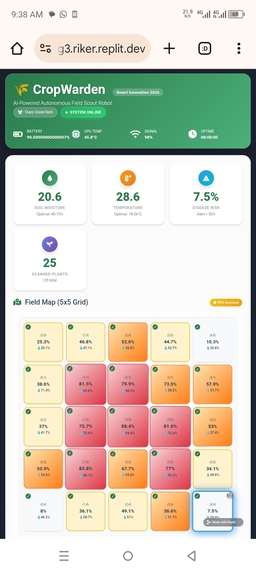 CropWarden: AI-Powered Autonomous Field Scout Robot – screenshot 8