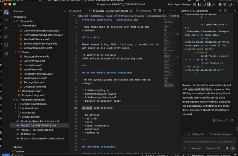 Prospecto – screenshot 3