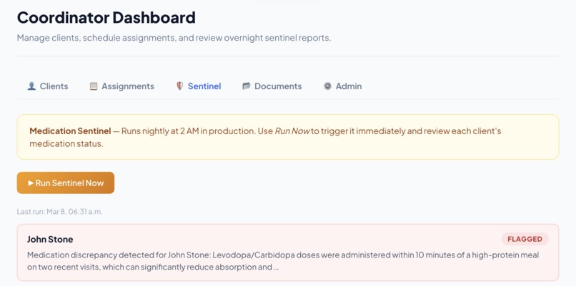 CareSync – screenshot 2