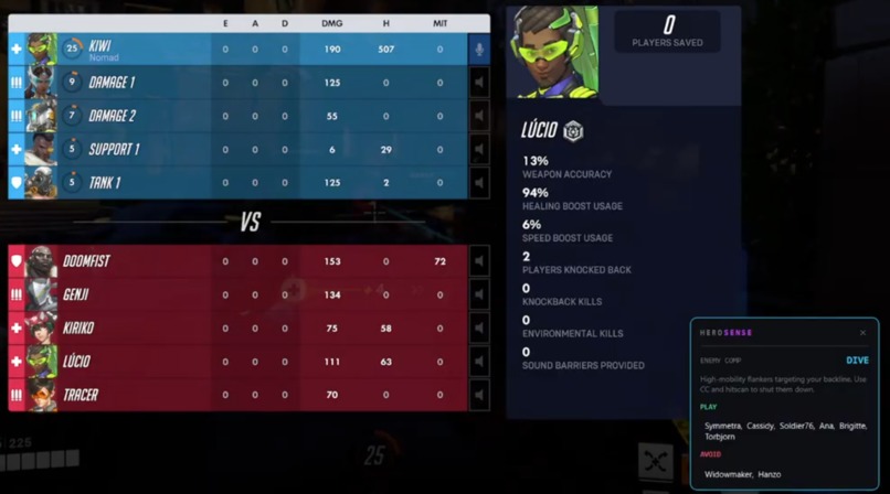 HeroSense – screenshot 1