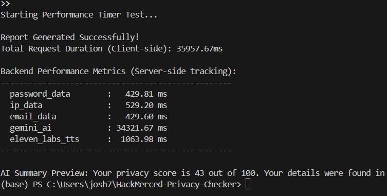 HackMerced Personal Vulnerability Checker – screenshot 2