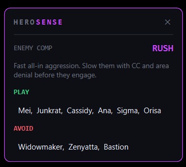 HeroSense – screenshot 3
