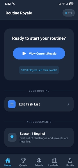 RoutineRoyale – screenshot 2