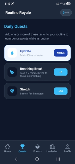 RoutineRoyale – screenshot 3