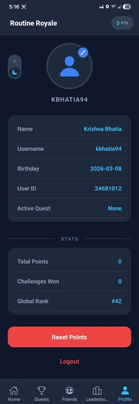 RoutineRoyale – screenshot 11