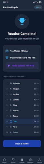 RoutineRoyale – screenshot 12