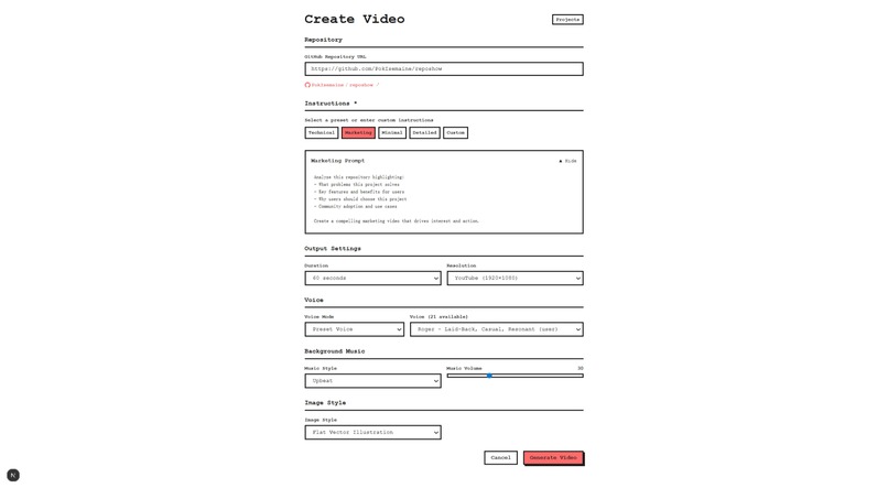 RepoShow. – screenshot 2