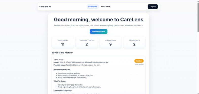 CareLens-ai – screenshot 1