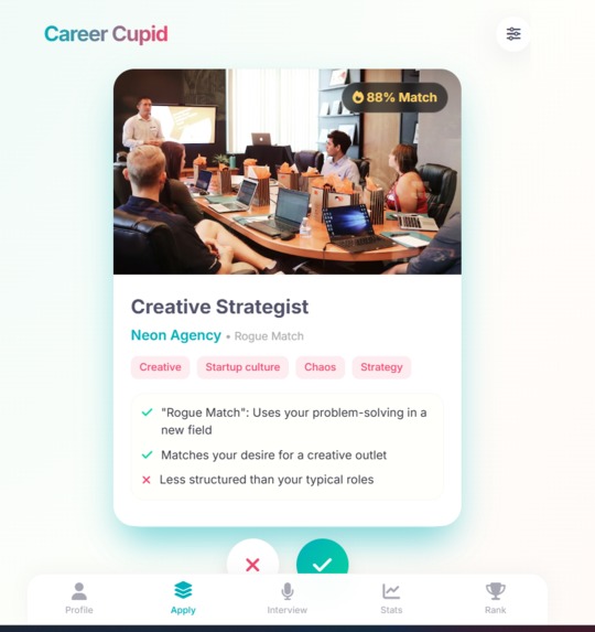 Career Cupid – screenshot 2