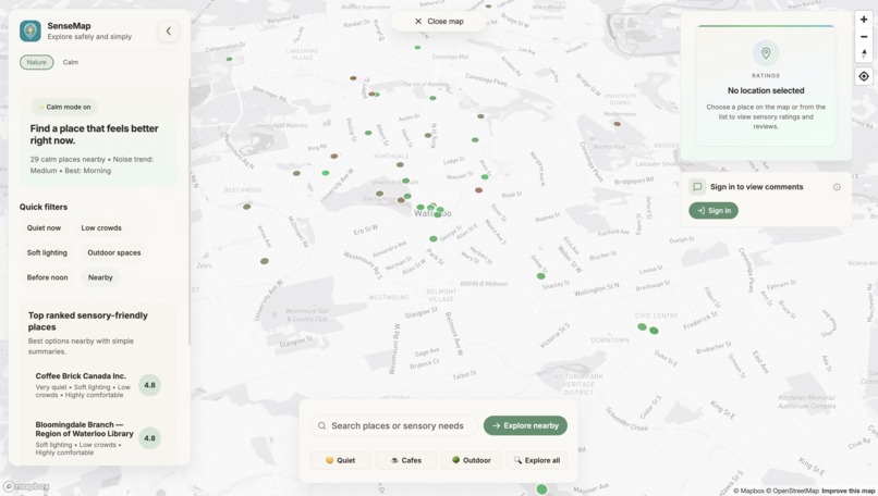 SenseMap – screenshot 9