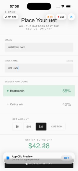 ClipBet – screenshot 4