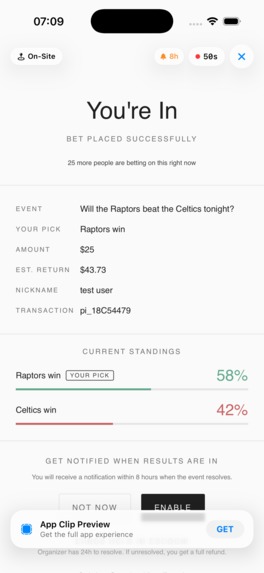 ClipBet – screenshot 7