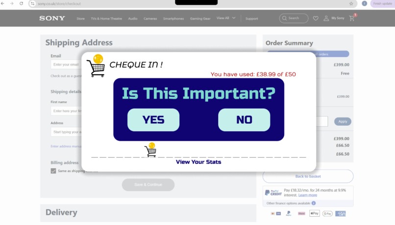 Cheque In! – screenshot 1