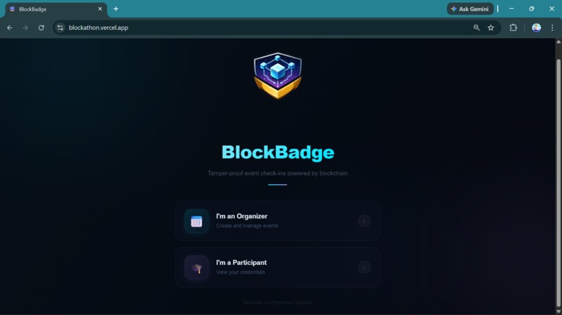 BlockBadge – screenshot 1
