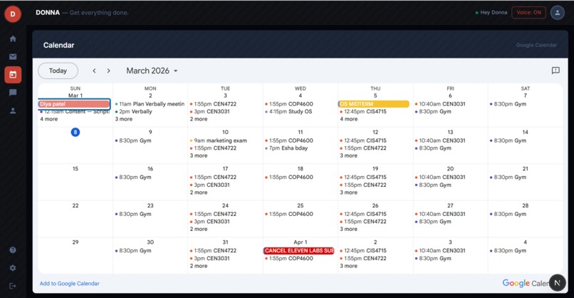 Donna – screenshot 2
