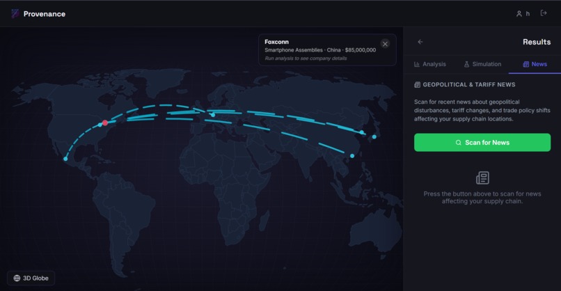 Provenance – screenshot 3