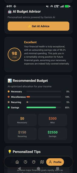 PocketPilot – screenshot 2
