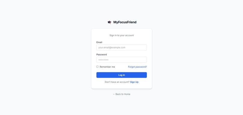 MyFocusFriend – screenshot 2
