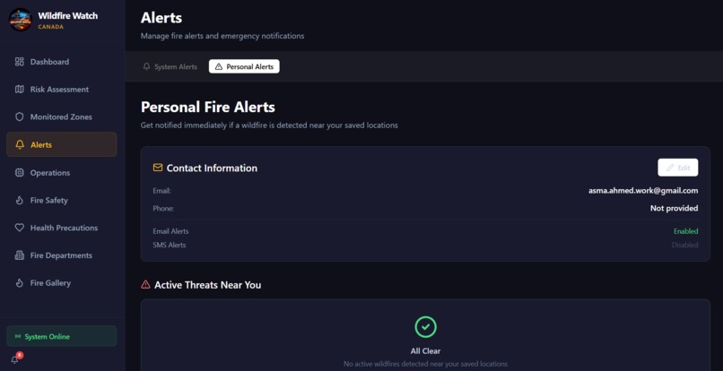 Wildfire Watch Canada – screenshot 2