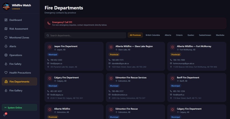 Wildfire Watch Canada – screenshot 7