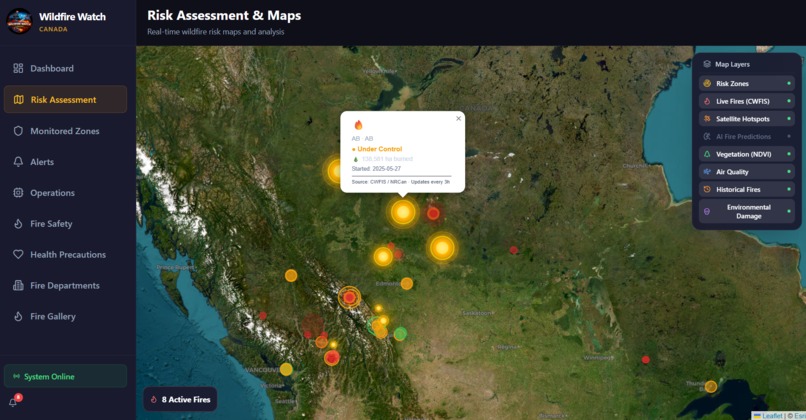 Wildfire Watch Canada – screenshot 8