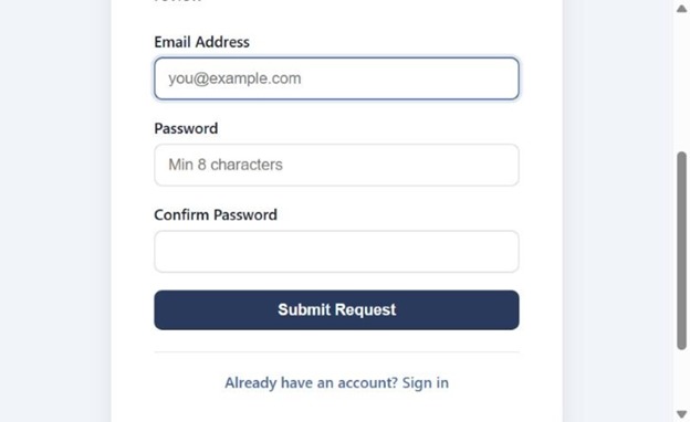 3 Factor Authentication – screenshot 2