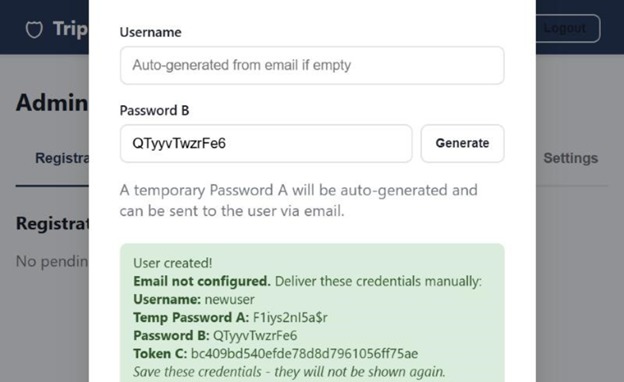 3 Factor Authentication – screenshot 7