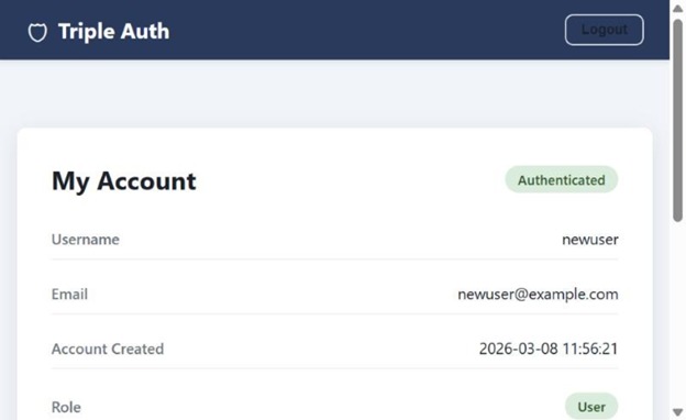 3 Factor Authentication – screenshot 9