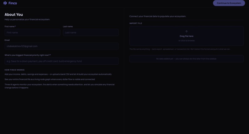Finco – screenshot 3
