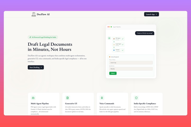DocFlow AI – screenshot 1
