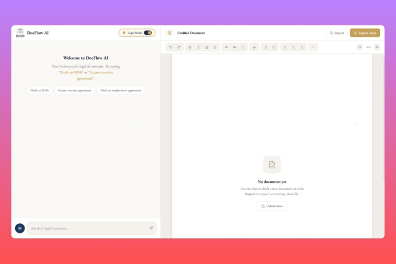 DocFlow AI – screenshot 3