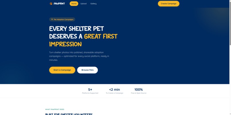 PawPrint – screenshot 1