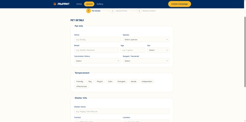 PawPrint – screenshot 2