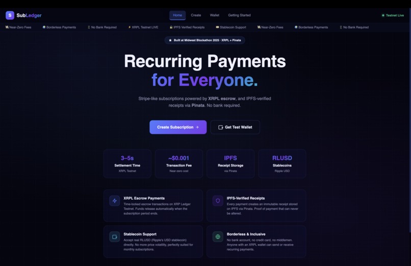 SubLedger – screenshot 1