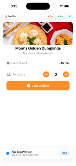 Servd – screenshot 1