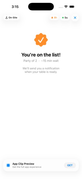 Servd – screenshot 2