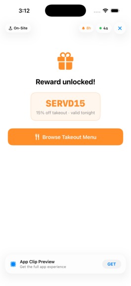 Servd – screenshot 7